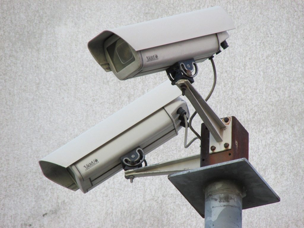 surveillance camera, camera, security